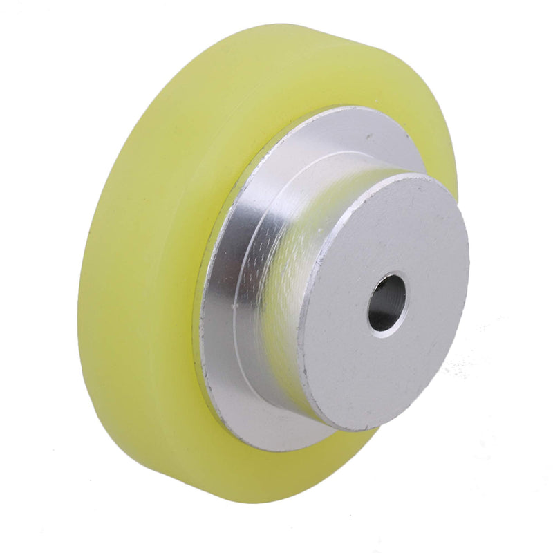 Yibuy Aluminum Silicone Encoder Wheel Meter Wheel for Rotary Encoder 50 x 6