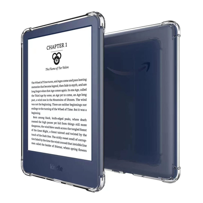[Australia - AusPower] - Clear Case Compatible for 6" Kindle 11th Generation 2022 Release (NOT FIT Kindle Paperwhite/Oasis),Thin Slim Soft Flexible Silicone TPU Rubber Cover for Kindle 11th Gen 2022 (Transparent) Transparent 