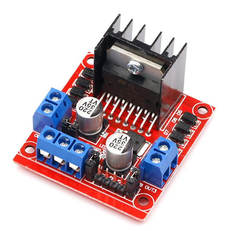 Mini Stepper Motor Drive Controller Board Module L298N Double H Bridge DC Stepper for Arduino Smart Car Robot 4pcs
