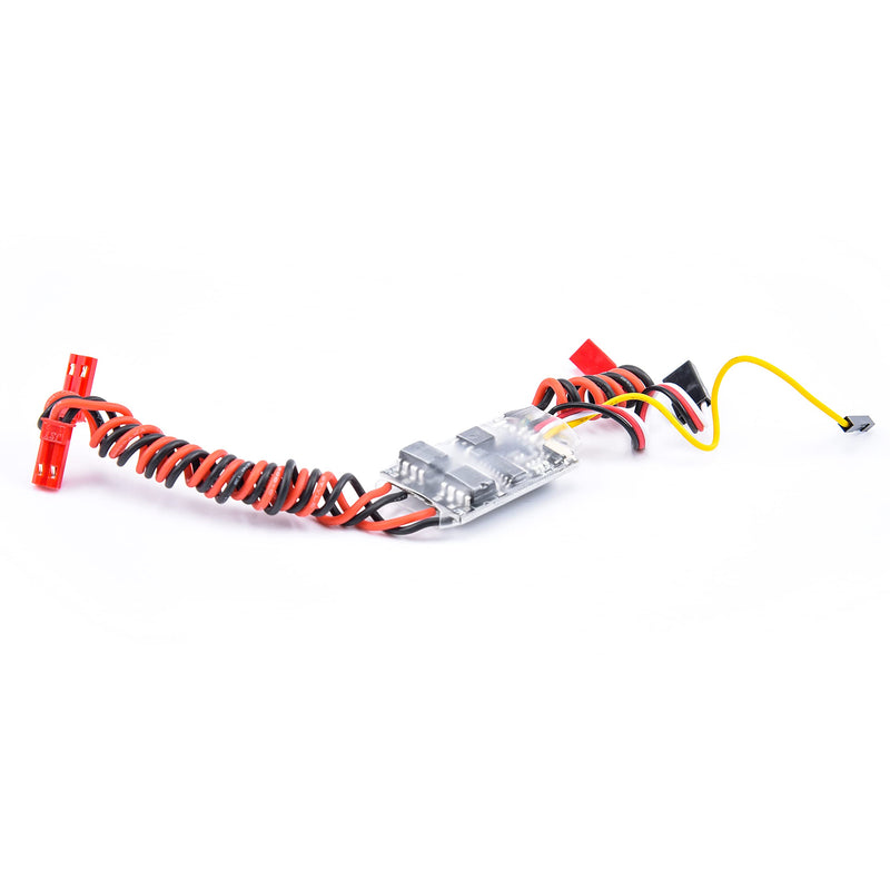 [Australia - AusPower] - Bidirectional 5A ESC Brushed Speed Controller Dual Way ESC 2S-3S Lipo for RC Model Boat/Tank 130 180 Brushed Motor Spare Parts(4PCS) 