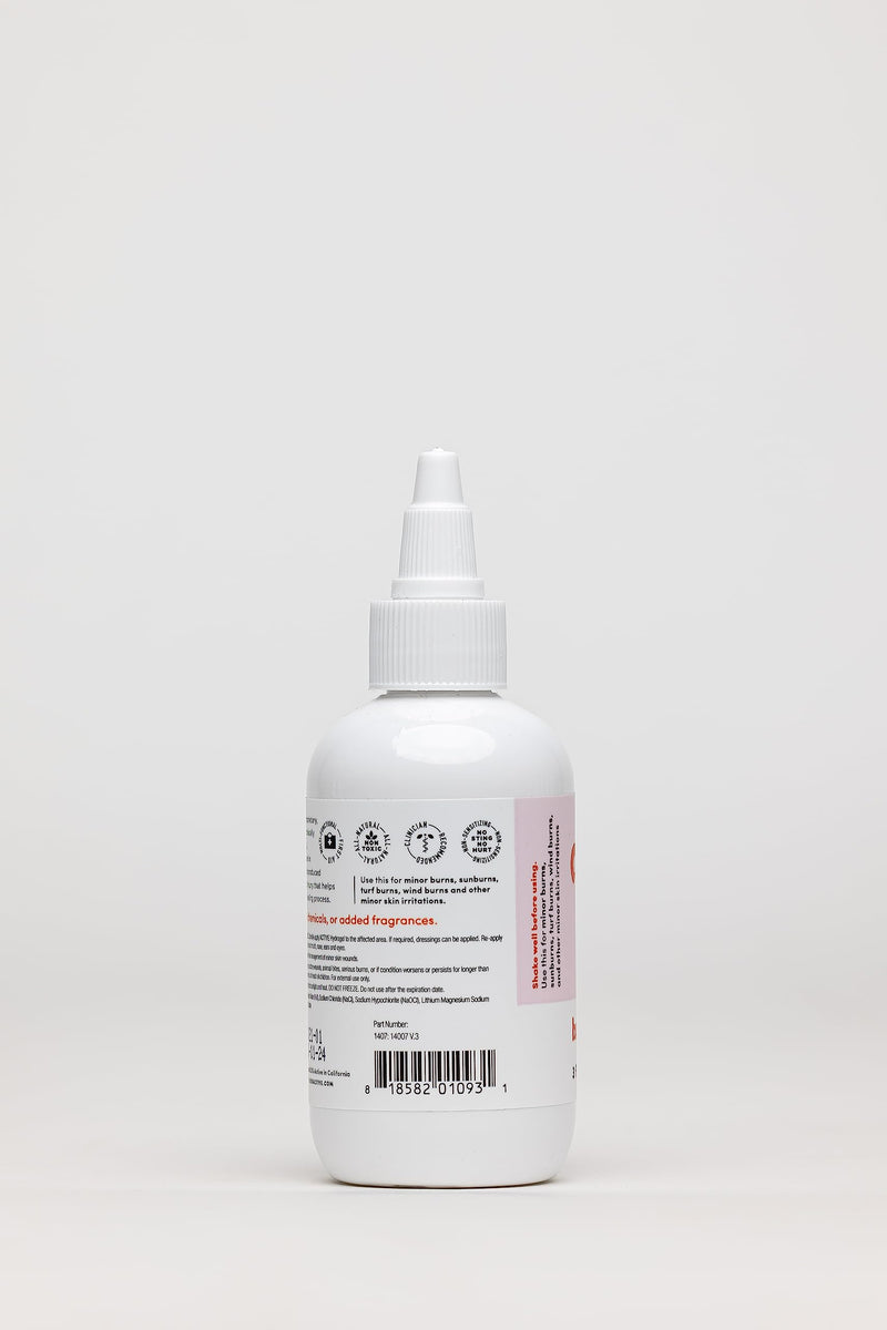 [Australia - AusPower] - Active Skin Repair First Aid Skin Healing Burn Hydrogel - Natural, Non-Toxic, & No Sting Skin Burn Ointment with Hypochlorus Acid for Immediate Pain Relief, HSA/FSA Eligible, 3 oz 
