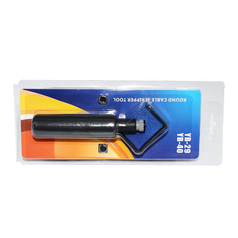 19-40mm Coaxial Mid Span Round Cable Stripper - With Adjustable Cutting Depth Cable Jacket Slitter, Radial Stripper, for Fast and Precise Removal of Cable Jackets - 3/4" to 1 5/8" Diameter 3/4" to 1 5/8"