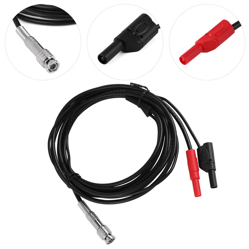 [Australia - AusPower] - HT30A Heavy Duty Auto Test Line 2Pcs BNC to Banana Plug Adapter Cable Test Multipurpose 