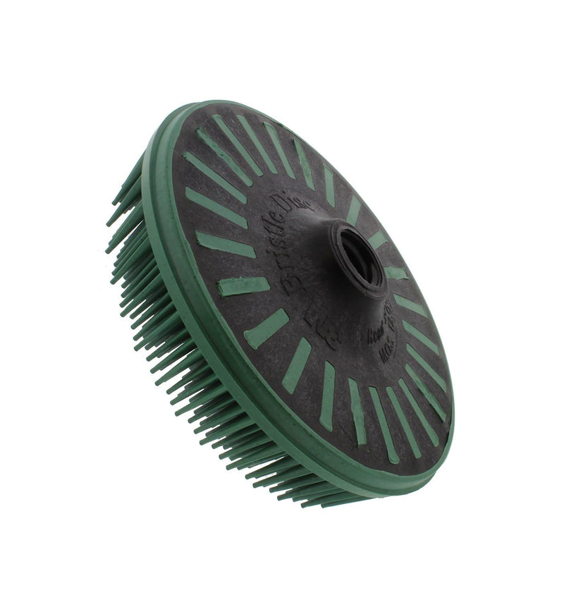 [Australia - AusPower] - 3M Abrasive 048011-24241 Scotch-Brite Bristle Discs, 4 1/2", 50 RPM and 12,000 RPM, Green 