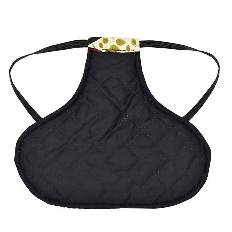 [Australia - AusPower] - Yuehuam Chicken Saddle for Hen, Chicken Aprons Clothes with Elastic Strap, Poultry Wing Feather Protector Suitable for Small Medium Large Hens Birds Poultry Care Supplies Leopard + Owl + Sunflower + Paisley + Flower 