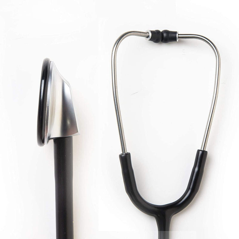 [Australia - AusPower] - U.S. Army Stethoscope, OEM Classic Single Head Cardiology for Medical and Clinical Use - 27 inch (Black) 1 