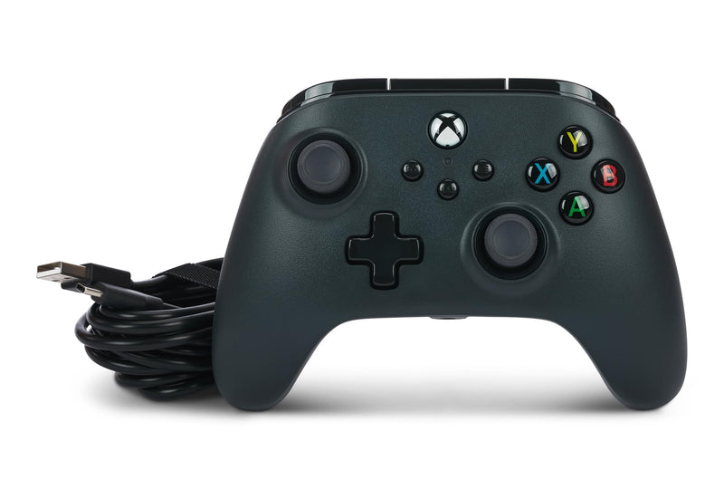 [Australia - AusPower] - PowerA Wired Controller For Xbox Series X|S - Black, Gamepad, Video Game Controller Works with Xbox One 