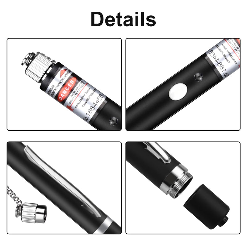 [Australia - AusPower] - Portable Visual Fault Locator - 10Km Fiber Optic Tester Kit Include VFL Fiber Optic Tools with Single Mode 9/125um FC-LC Adapter (Black) 