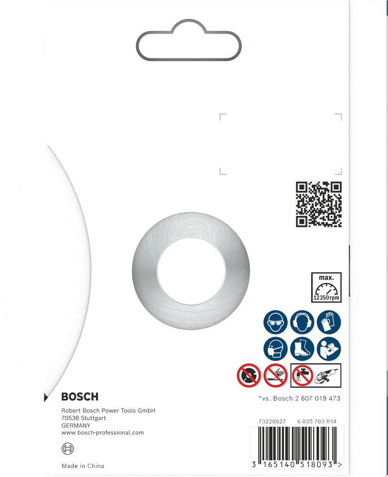 Bosch Professional Diamond Cutting Disc Best for Ceramic Extra-Clean Turbo (Ceramic, 125 x 22.23 mm, Accessories Angle Grinder) Ø 125 mm