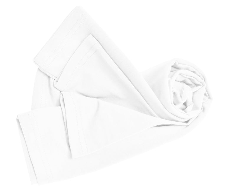 [Australia - AusPower] - Natural Uniforms Women's Under Scrub Tee Crew Neck Long Sleeve T-Shirt Medium White 
