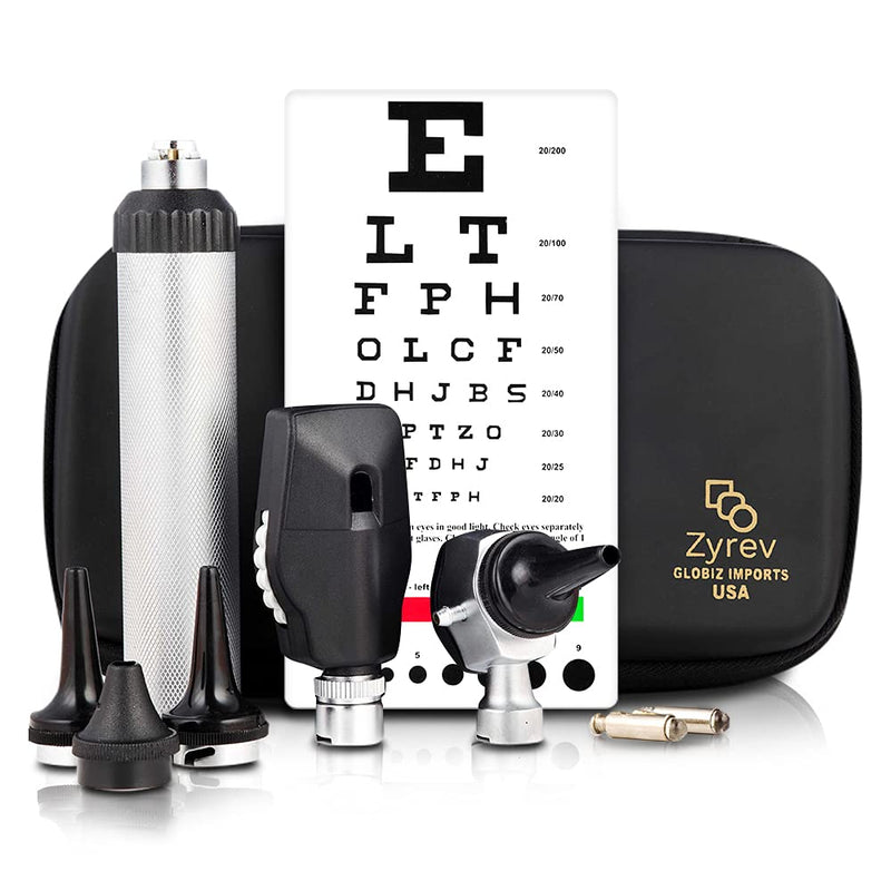 [Australia - AusPower] - Zyrev ZetaLife Combo Otoscope Set with 50 Extra Disposable Specula Tips (1st Edition) 