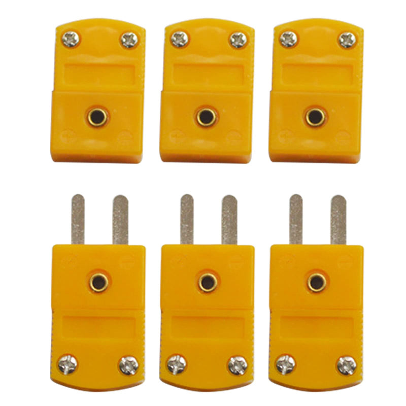 [Australia - AusPower] - 10pcs K-Type Male Female Wire Connectors Plug Thermocouple Temperature Sensors Miniature Socket Cable Connector 