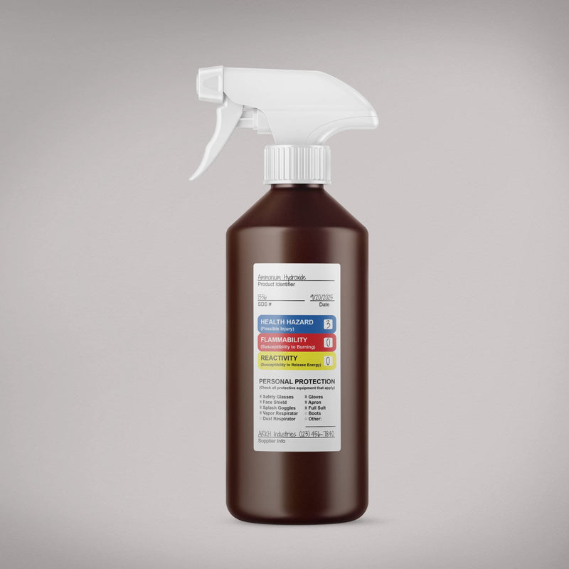 Avery HMIS Secondary Container Labels, Waterproof, Chemical Resistant, Preprinted, Handwrite-Only, 4" x 2", 100 HMIS Labels 4" x 2" 100 labels