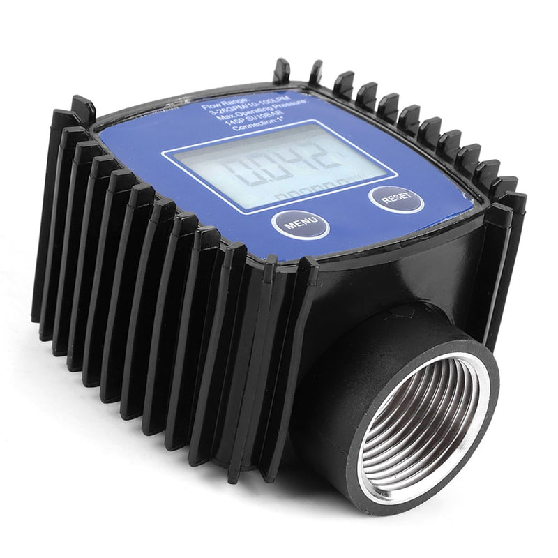 [Australia - AusPower] - Meter with Digital Display, High Precision Water Testing Meters, Portable Measuring Tool Suitable for Gasoline, 1 Inch Internal Thread 
