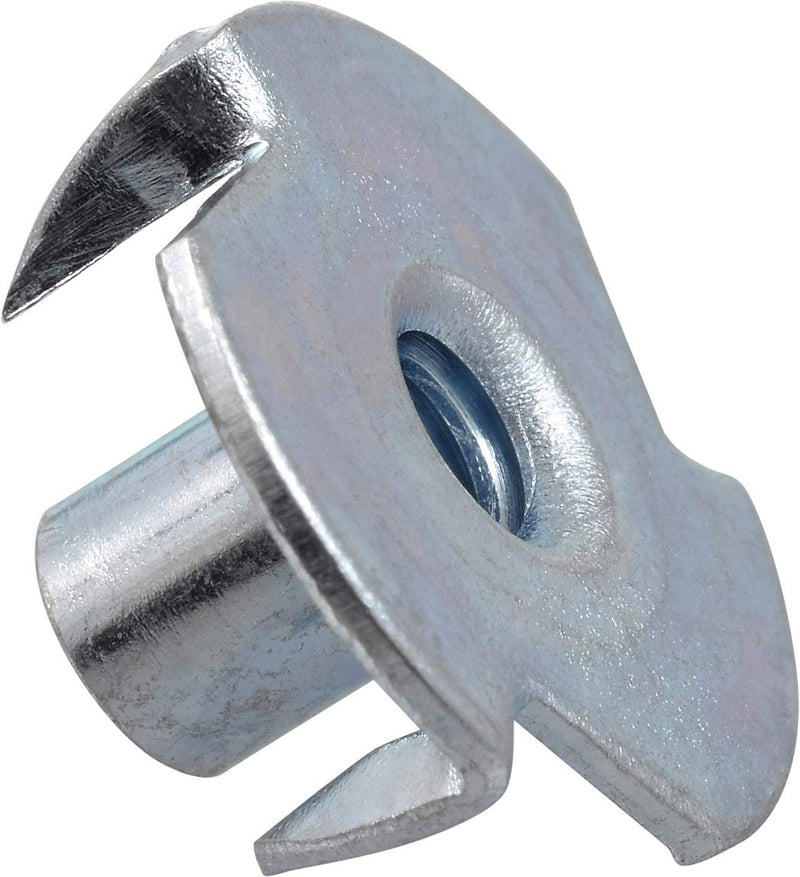 [Australia - AusPower] - Hillman 180295 Pronged Tee Nut, 10-32 , Pack of 100 , Zinc #10-32 