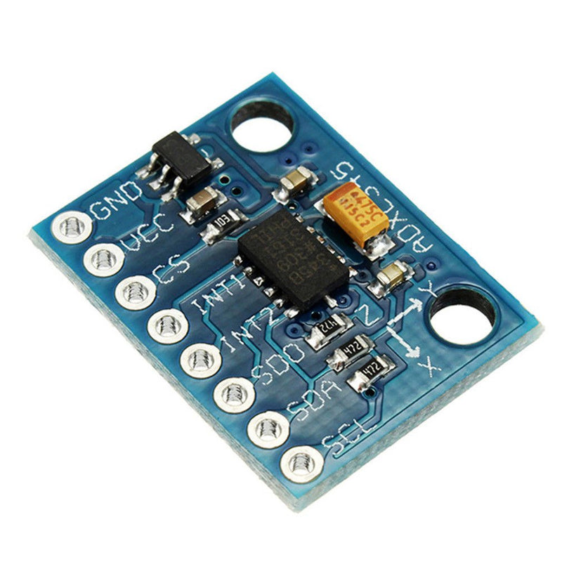 Hailege 2pcs ADXL345 3-Axis Digital Acceleration of Gravity Tilt Module GY-291 IIC/SPI Transmission