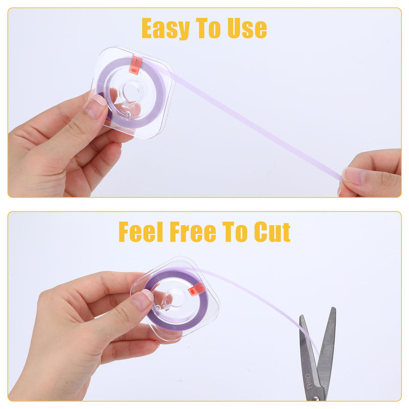[Australia - AusPower] - 4 Rolls Tooth File 4mm x 6m, Dental Polishing Strips, Dental Tools, Tooth Polisher in Between Teeth Stain Remover, Teeth Polishing Kit, Dental Tape for Teeth, Dental Sanding Strips for Teeth Polish 