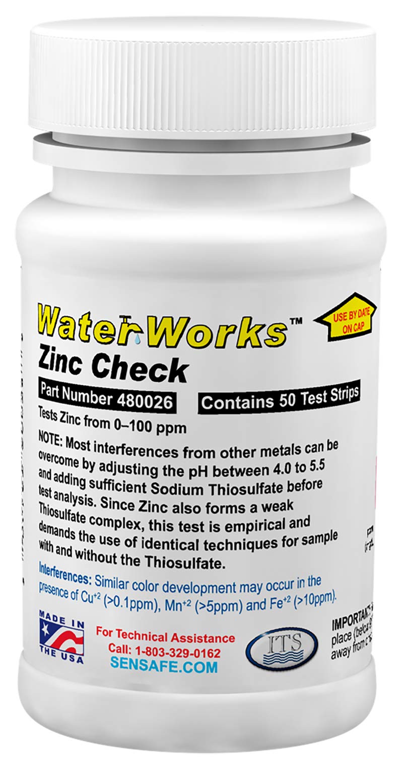 [Australia - AusPower] - Industrial Test Systems 480026 WaterWorks Zinc Check 