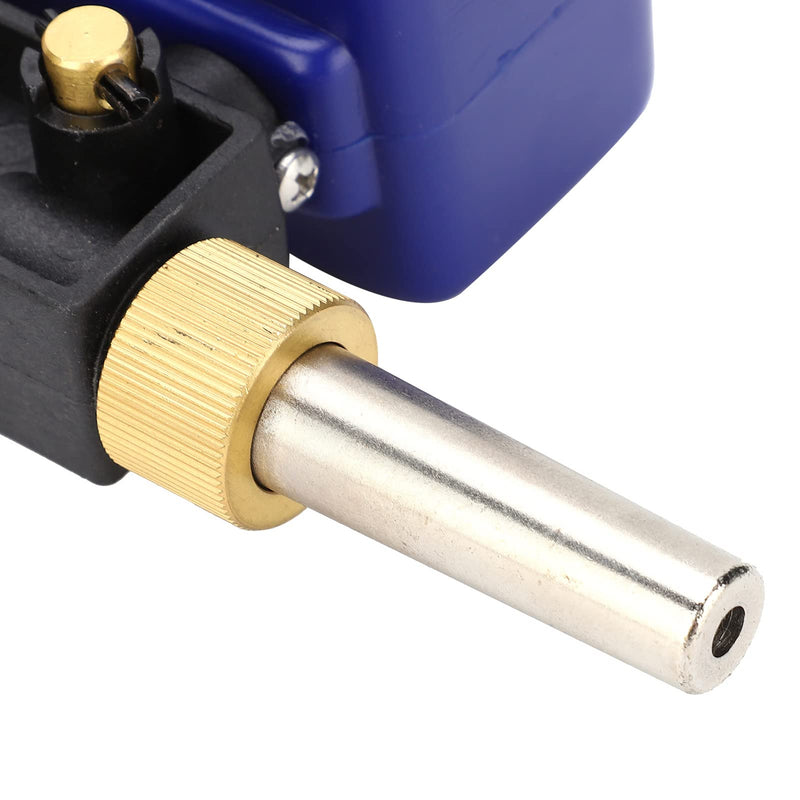 [Australia - AusPower] - Handheld Sandblaster, 70-150 PSI 6000RPM Portable Gravity Feed Sandblaster Gun Air Sandblasting Machine Sandblasting Machine Sandblasting Gun Tool Kit with Air Pipe Plug Blue 