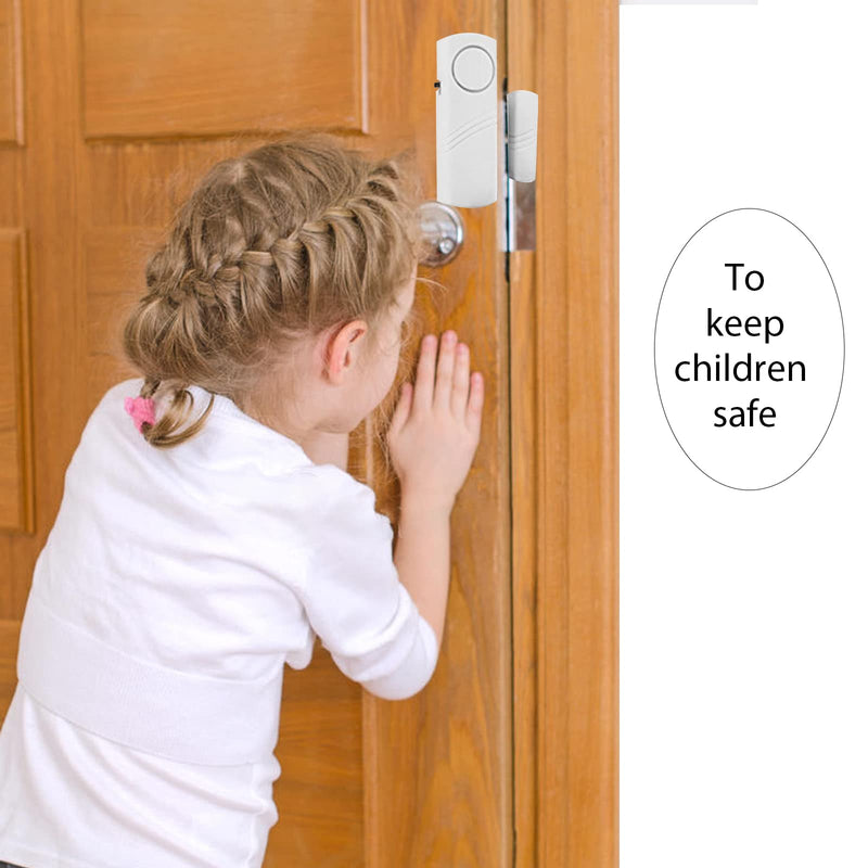 [Australia - AusPower] - Door Window Alarm, 90DB Door Alarms for Kids Safety, Wireless Sensor Door Window Burglar Alarm-Window Pool Alarms for Home (15 Pack) 15 Pack 
