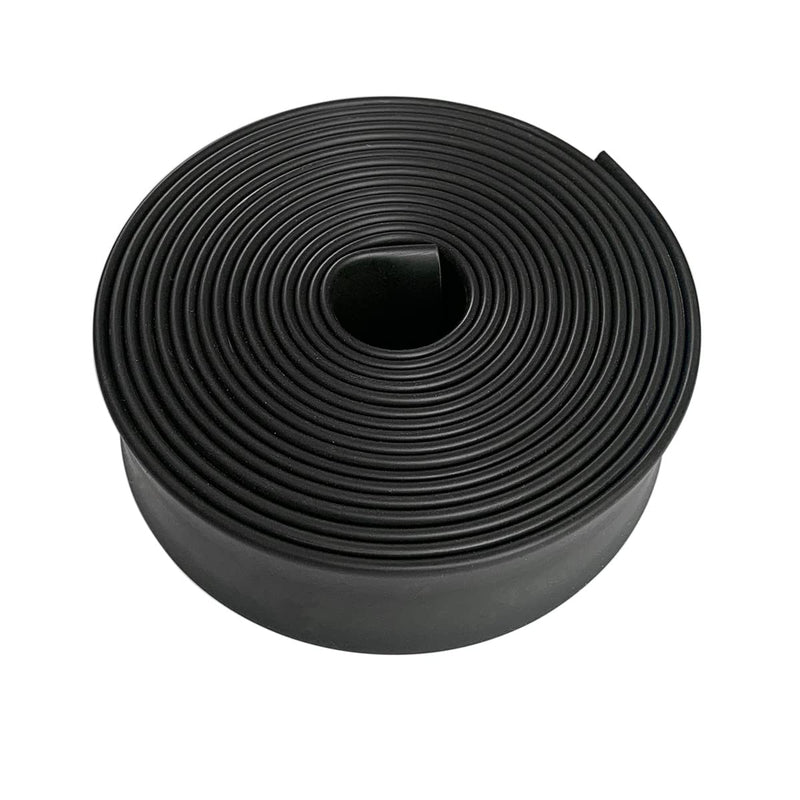 3:1 Ratio Heat Shrink Tubing Roll Adhesive Lined Industrial Marine Grade Dual Wall Heat Shrink Tube Waterproof and Sealed Black (1/2 inches(12.7 mm), 10 Feet) 1/2 inches(12.7 mm)