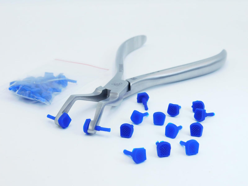 [Australia - AusPower] - 707-898C Ceramic Crown Remover with 10 Interchangeable Tips – Medical Grade Stainless Steel, Autoclavable Dental Instrument 