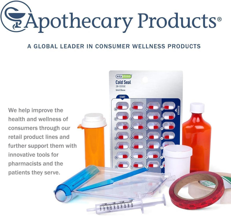 [Australia - AusPower] - Apothecary Products 1.5" Caution Tape and Labels, Great for Pharmacy and Tubes, Keep Out of Reach Label, Opioid Risk of Overdose and Addiction, Pack of 1000, Orange, Made in The USA 