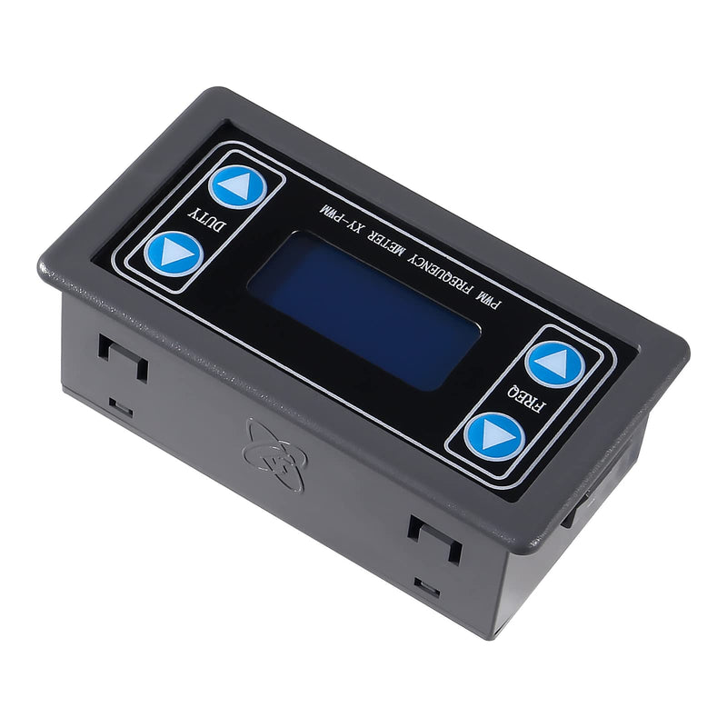 2pcs Signal Generator XY-PWM DC 3.3-30V Function Generator 5-30mA LCD Display Module PWM Pulse Frequency Generator Duty Cycle Rectangular Wave Square Wave Signal Generator