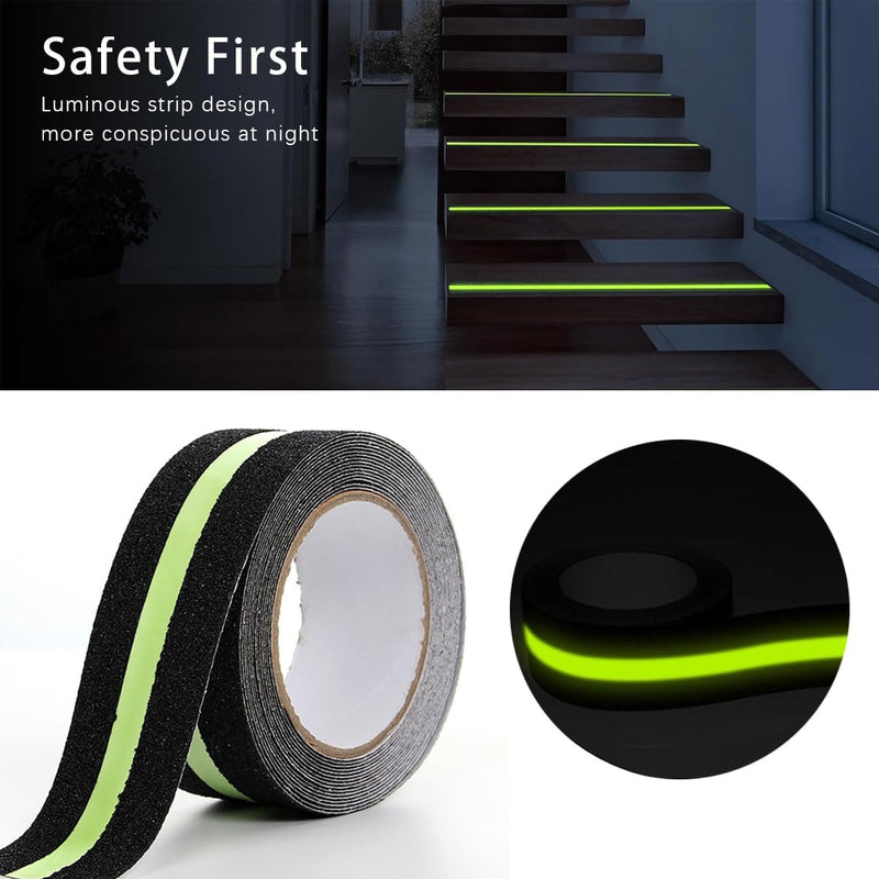 Anti Slip Grip Tape, Non-Slip Traction Tapes with Glow in The Dark