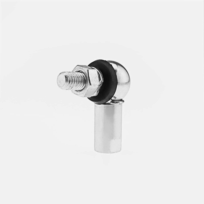 [Australia - AusPower] - 4Pcs Angle Linkage Ball Joint Kit, with Spring Clip Dust Seal CS DIN 71802 Gear Linkage Replacements M6 (LH and RH) 