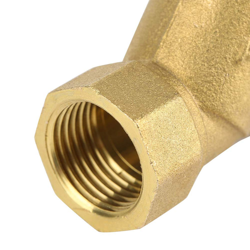 Brass Filter Connection Filter for Water Oil Separation DN15 Y-shaped Valve Connection
