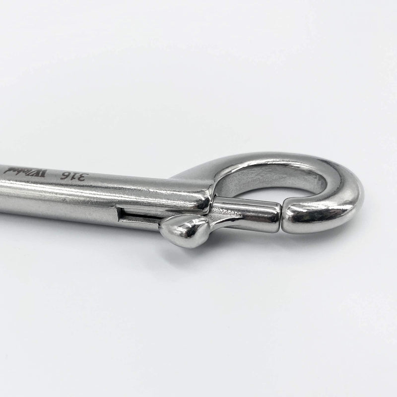 [Australia - AusPower] - WICKED 316 Stainless Steel, Marine Grade, Double Ended Snap Bolt - 3 (77 mm) - 6 Pack 