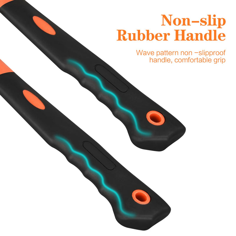 [Australia - AusPower] - 8oz/16oz/24oz Straight Rip Fiberglass General Purpose Claw Hammer, with Smooth Face & Non -slip Grip(8oz Claw Hammer) 1pcs 8oz 