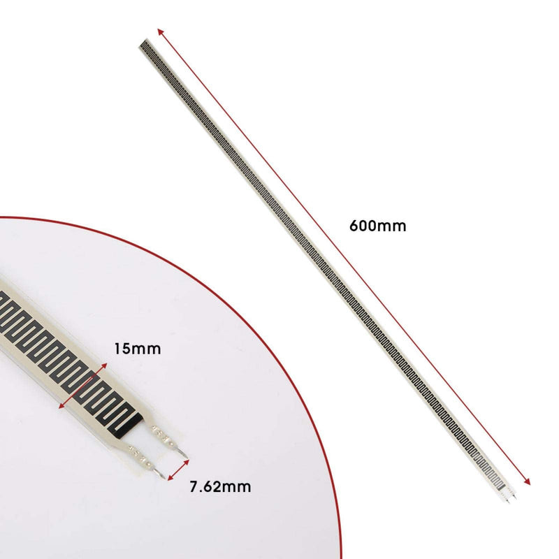 [Australia - AusPower] - SF15-600 10kg Thin Film Pressure Sensor,600mm Force Sensing Resistor for Medical Electronics and Wearable Devices,Extreme Speed Response 