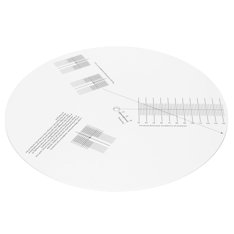 [Australia - AusPower] - Turntable Strobe Disc, Stroboscope Disc Mat Rotational Speed Detection Turntables Calibration Disc for Record Player 