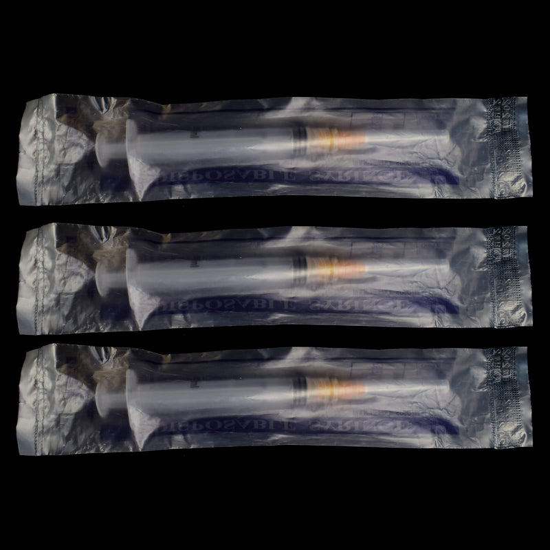 [Australia - AusPower] - 100 Pack 2.5ml with 25 Gauge 1 Inch Luer Lock syring, Individually Wrapped 100 PACK 