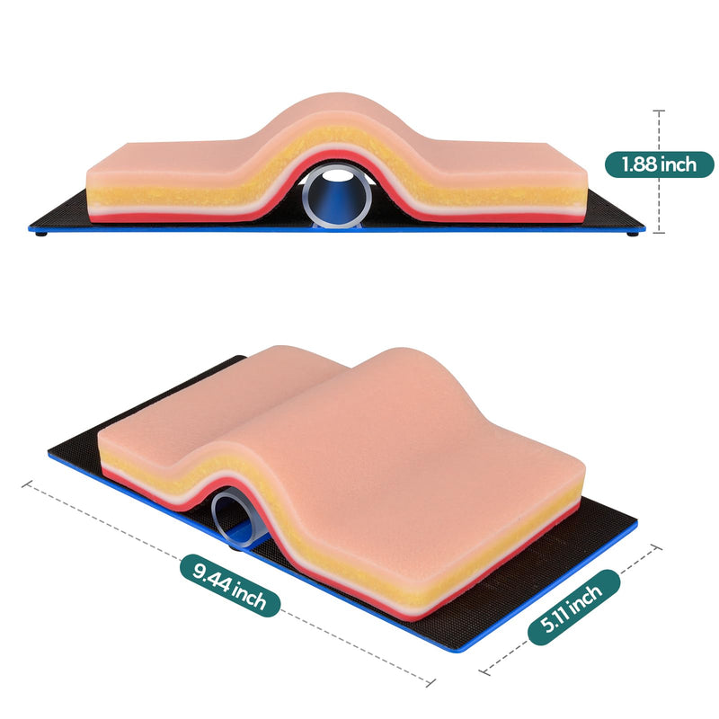 [Australia - AusPower] - DIY Suture pad with Sturdy 5 Layers and Tensioned Arch System for DIY Wounds for Medical and Veterinary Students to Practice Suture Techniques on Silicone Skin Pad 