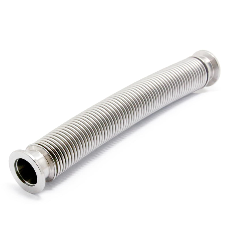 [Australia - AusPower] - SS304 KF25Vacuum Corrugated Bellows Hose Set Length 750mm Stainless Steel 304 NW25 Flexible Bellow with 2pcs Aluminum Clamp/2pcs Centering Ring/ 2pcs FKM O-Ring (Bellow Length 750mm/29.52 inch) 750mm KF25 