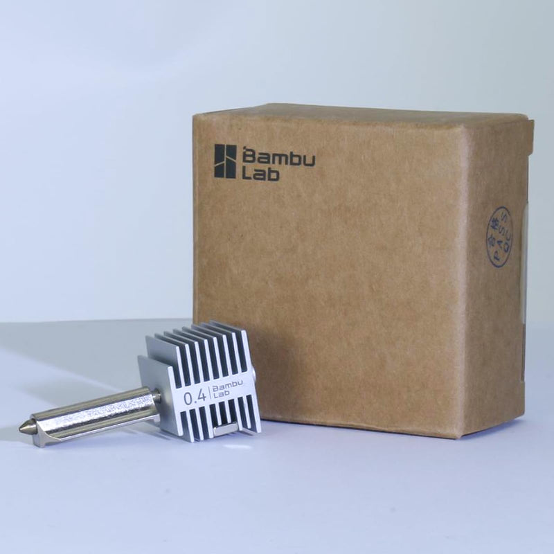 Original Bamboo Lab A1 Mini hotend,A1 Stainless Steel All-in-one Hotends Kit with 0.4mm Nozzle High Speed Printing All Metal Extruder Hot End Replacement kit for Bambu Lab A1 Series Original 0.4mm A1/A1mini hotend