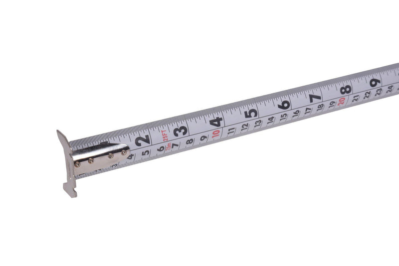 [Australia - AusPower] - Century Drill & Tool 72841 Contractor Fractional/Metric Tape Measure, 25 Foot 7.6 m 