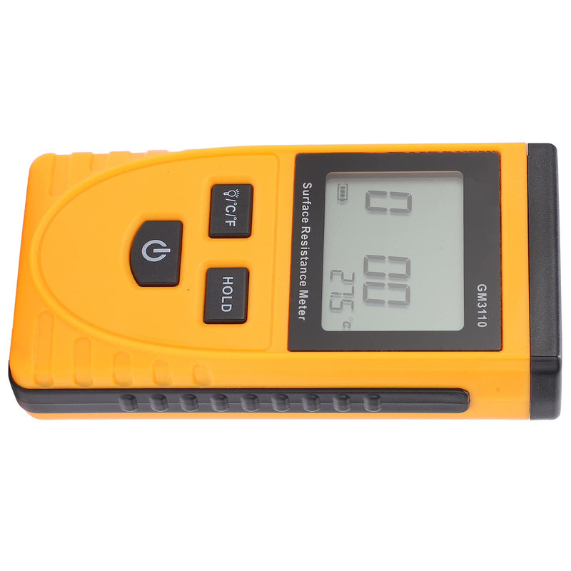 [Australia - AusPower] - Resistance Meter,GM3110 Surface Resistance Meter High Accuracy Digital Display Anti‑Static High‑Definition Backlight Resistance Tester 