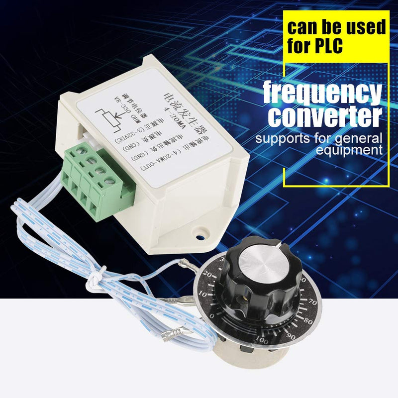 4-20mA Generator, 4-20mA Current Generator Adjustable Analog Quantity Current Generator Module for PLC, Frequency Converter,