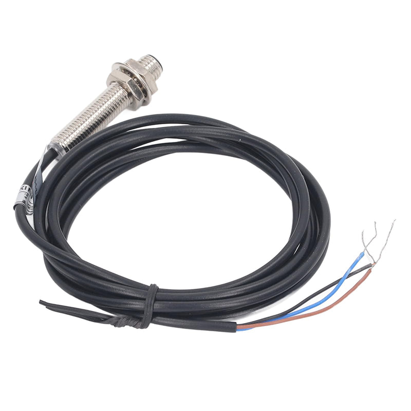 [Australia - AusPower] - 4 Set Proximity Switch 8mm Dia Inductive PNP DC 3 Wire Sensor, Metal Detection, LED Indicator, IP67 Waterproof, Oil Proof 4 Set Proximity Sensor Switch 