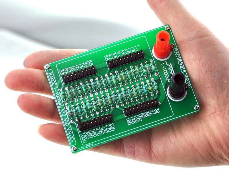 [Australia - AusPower] - Electronics-Salon 1uH to 1000uH E12 Standard 37 Values Programmable Inductor Board. 