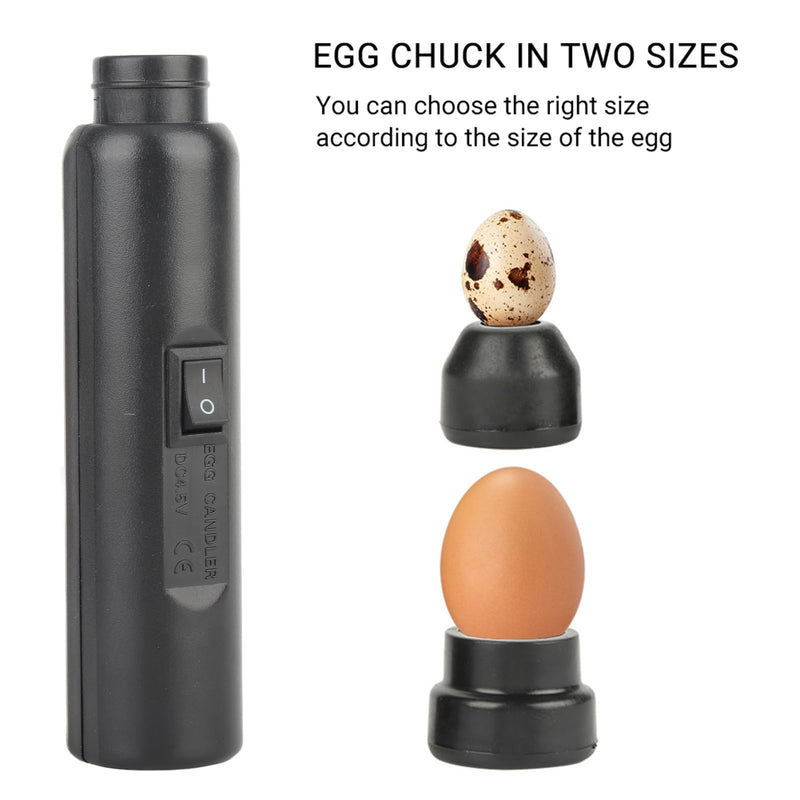 [Australia - AusPower] - Milltrip LED Egg Candler Tester - Mini Light Tester for Chicken/Duck/Bird Egg Fertility Testing & Hatching Monitoring, Ideal for Farmers, Schools, Science Projects 