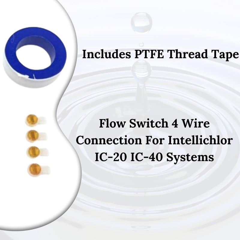 [Australia - AusPower] - Flow Switch Assembly Replacement for 520736 Intellichlor IC-20 IC-40 
