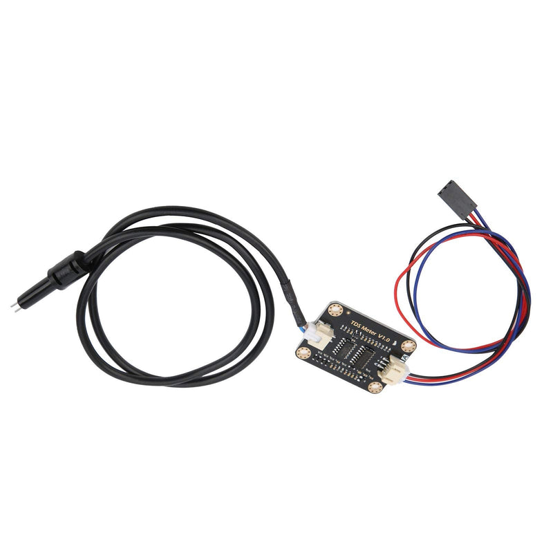 [Australia - AusPower] - Garosa Water Conductivity Sensor, Domestic Water Hydroponics Sensor with Waterproof Probe for Liquid Quality Monitoring Detection Tester Module Parts 