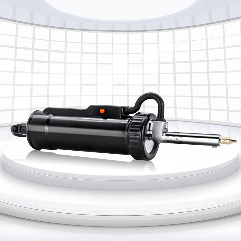 HighTop Automatic Desoldering Pump Vacuum Solder Sucker Tool Portable AC110V 30W Electric Desoldering Gun Repair Solder Removal Tool Solder Sucker Iron Tin for DIY with 3 Soldering Suction Tips