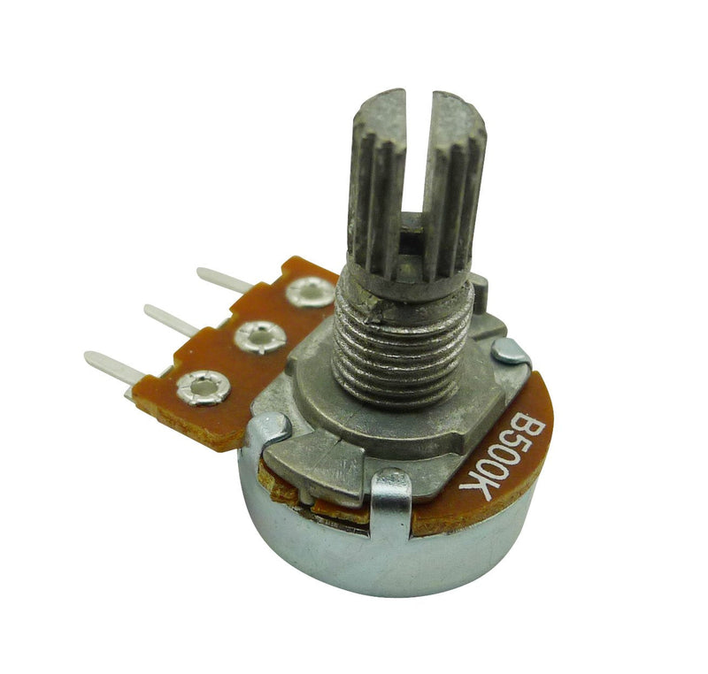[Australia - AusPower] - Aihasd B500K 500K Ohm Adjustment Single Linear Rotary Taper Potentiometer Shaft 15 mm Pack of 10 
