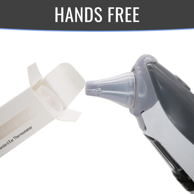 [Australia - AusPower] - HealthSmart Disposable Lens Covers, Filters for the Standard Digital Ear Thermometer (18-220-000), 45 per Box Pack of 1, 45 Count 